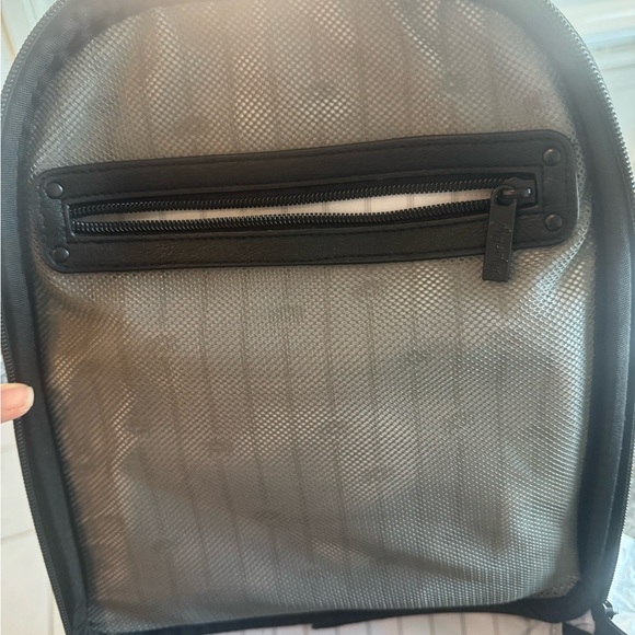 Itzy Ritzy Embossed Black mini Backpack Like New - Picture 6 of 10